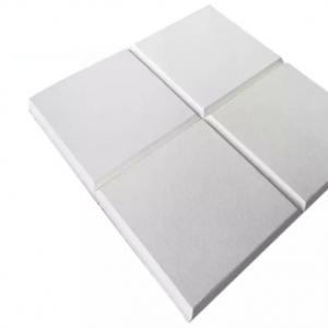 Acoustic Glass Wool Ceiling Tiles Concealed Edges